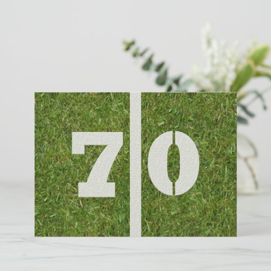 第70誕生会! 招待状 (スタンド正面)