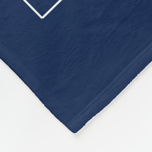 第70誕生日の世界の最も最高のですばらしい濃紺 フリースブランケット (角)