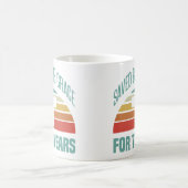 第70誕生日へのキリストへの贈り物 コーヒーマグカップ (中央)