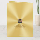 第70誕生日カードMarsha特別注文 カード (裏面)