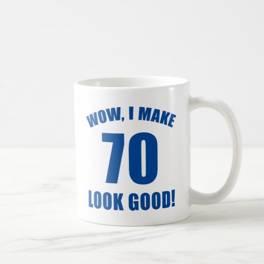 第70誕生日ギャグギフト(b) コーヒーマグカップ (右)