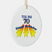 第70誕生日セラミックオーナメント セラミックオーナメント (右)