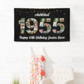 第70誕生日フォトコラージュパーティー設立1955 横断幕 (インサイチュ)