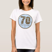 第70誕生日プレゼントのアイディア Tシャツ (正面)