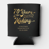 第70誕生日レトロ年 缶クーラー (正面)