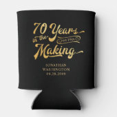 第70誕生日レトロ年 缶クーラー (裏面)