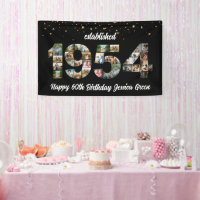 第70誕生日写真コラージュパーティー設立1954