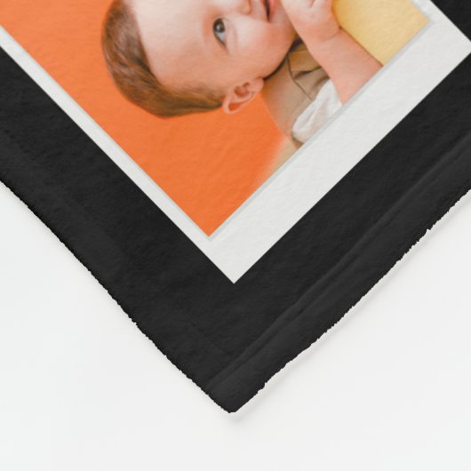 第70誕生日家族写真集32写真 フリースブランケット (角)