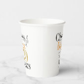 第70誕生日応援とビールミニマルパーティー 紙コップ (右)