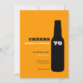 第70誕生日招待状-応援! 招待状 (裏面)