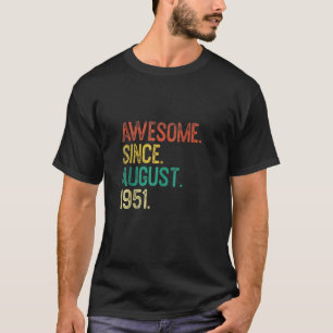 第70誕生日素晴らしヴィンテージ1951威厳がある 70年 Tシャツ