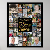 第70誕生日42号写真集制作年 ポスター (正面)