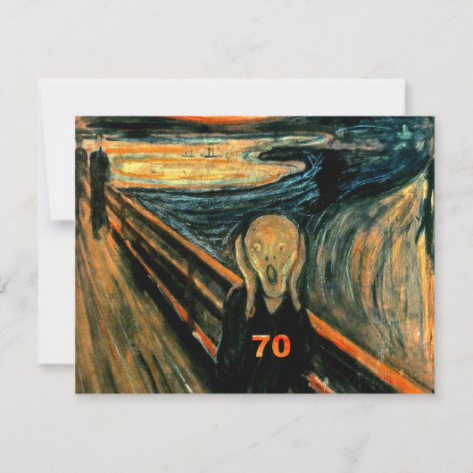 第70誕生日 カード (正面)