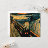 第70誕生日 カード (正面/裏面インサイチュ)