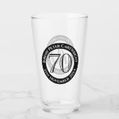 第70誕生祝いガラス タンブラーグラス (裏面)
