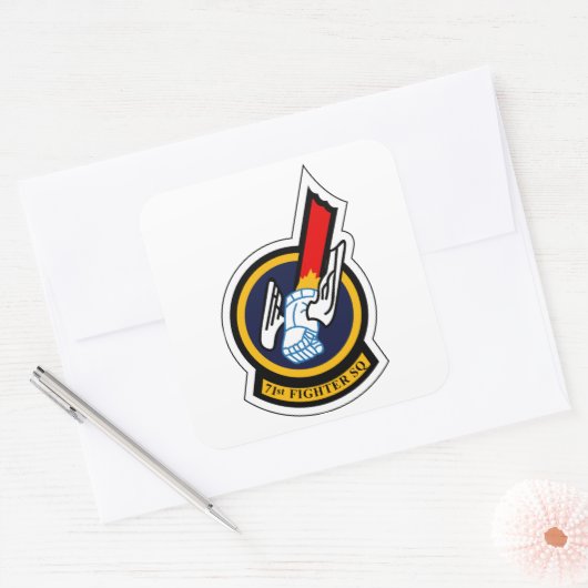 第71戦隊 – 旧式 スクエアシール (封筒)