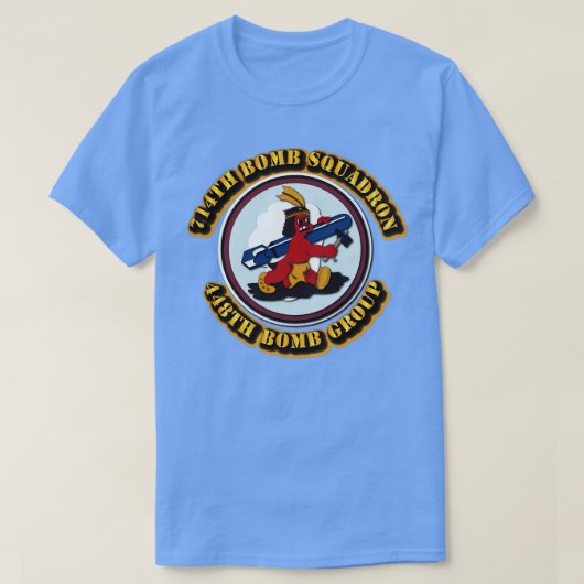 第714期爆弾隊448期爆弾隊グループ第8期AF Tシャツ (デザイン正面)