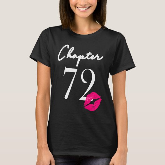 第72誕生日女子 Tシャツ (正面)