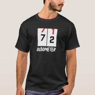 第72誕生日71 72オルドメター誕生日パーティー Tシャツ
