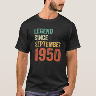 第73回誕生日伝説1950年9月女性私 Tシャツ