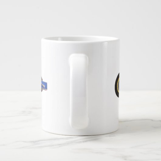 第74歩兵の取り外しのベトナムのジャンボマグ ジャンボコーヒーマグカップ (裏面)