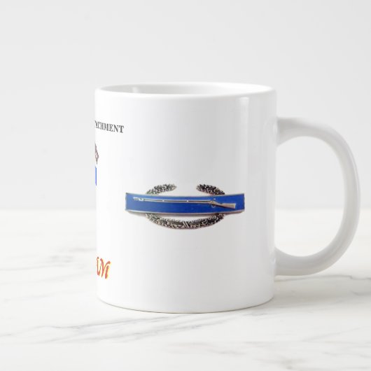 第74歩兵の取り外しのベトナムのジャンボマグ ジャンボコーヒーマグカップ (右)