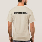 第74遠征の要撃飛行隊のTシャツ Tシャツ (裏面)