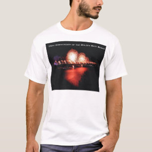 第75ゴールデンゲートブリッジの記念日 Tシャツ