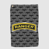 第75レンジャー連隊アフガニスタン退役軍人 ゴルフタオル (正面)