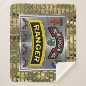 第75レンジャー連隊 シェルパブランケット (正面)