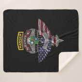 第75レンジャー連隊 シェルパブランケット (正面(横))