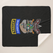 第75レンジャー連隊 シェルパブランケット (正面(横))