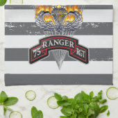 第75レンジャー連隊「スアスポンテ」 キッチンタオル (折り畳み)