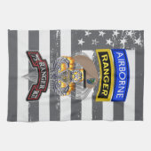 第75レンジャー連隊「スアスポンテ」 キッチンタオル (横)