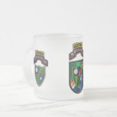 第75レンジャー連隊 フロストグラスマグカップ (正面左)