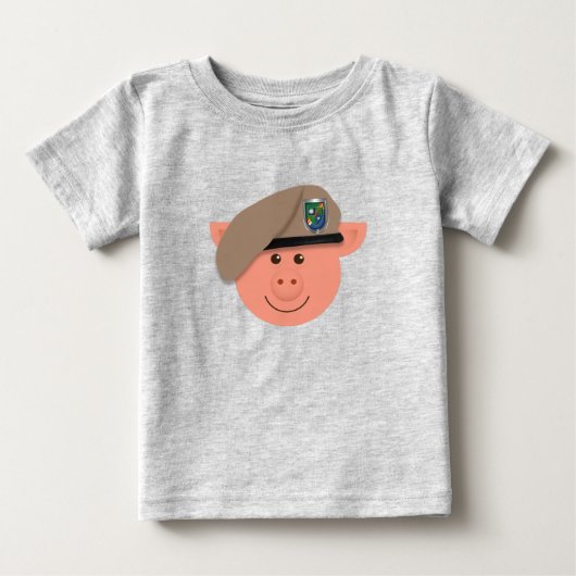 第75レンジャー連隊 ベビーTシャツ (正面)