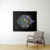 第75レンジャー連隊 「レンジャーが道を先導する」 タペストリー (インサイチュ(横))