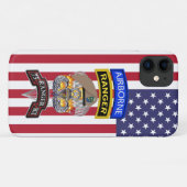 第75レンジャー連隊 "レンジャーが道を切り拓く" Case-Mate iPhoneケース (裏面(横))