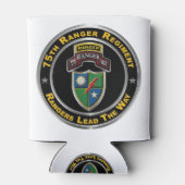 第75レンジャー連隊 缶クーラー (裏面)