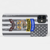 第75レンジャー連隊 "Sua Sponte" Case-Mate iPhoneケース (裏面(横))