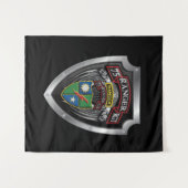 第75レンジャー連隊STB タペストリー (正面(横))