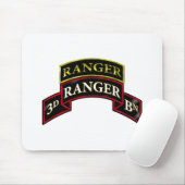 第75レーンジャーの第3大隊w/Tab マウスパッド (マウス)