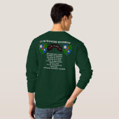 第75レーンジャー連隊 Tシャツ (裏面フル)
