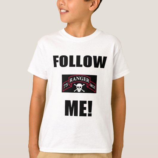 第75レーンジャー連隊 Tシャツ (正面)