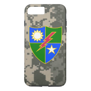 第75レーンジャー連隊DUI "軍隊デジタル迷彩柄" iPhone 8 PLUS/7 PLUSケース
