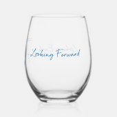 第75回記念ラウンドグラス ステムなしワイングラス (裏面)