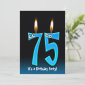 第75回誕生日パーティー 招待状 (スタンド正面)