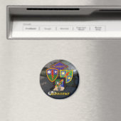 第75空挺射撃機パッチ退役軍人第2次世界大戦磁石 マグネット (インサイチュ (食洗機))