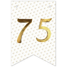 第75誕生日の結婚記念日の金ゴールド数