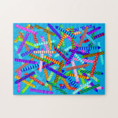 第75誕生日キャンドルジグソーパズル ジグソーパズル (横)